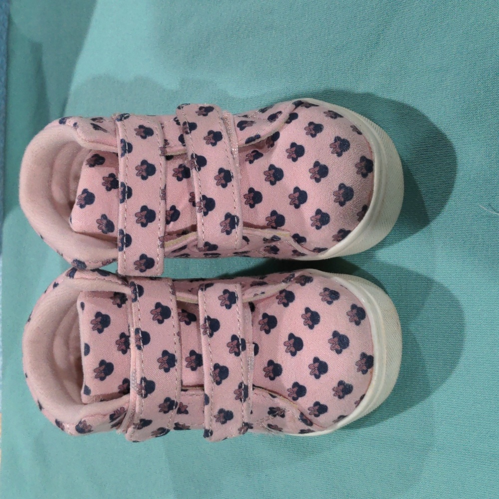 Baby Gap Minnie Mouse toddle high top sneakers